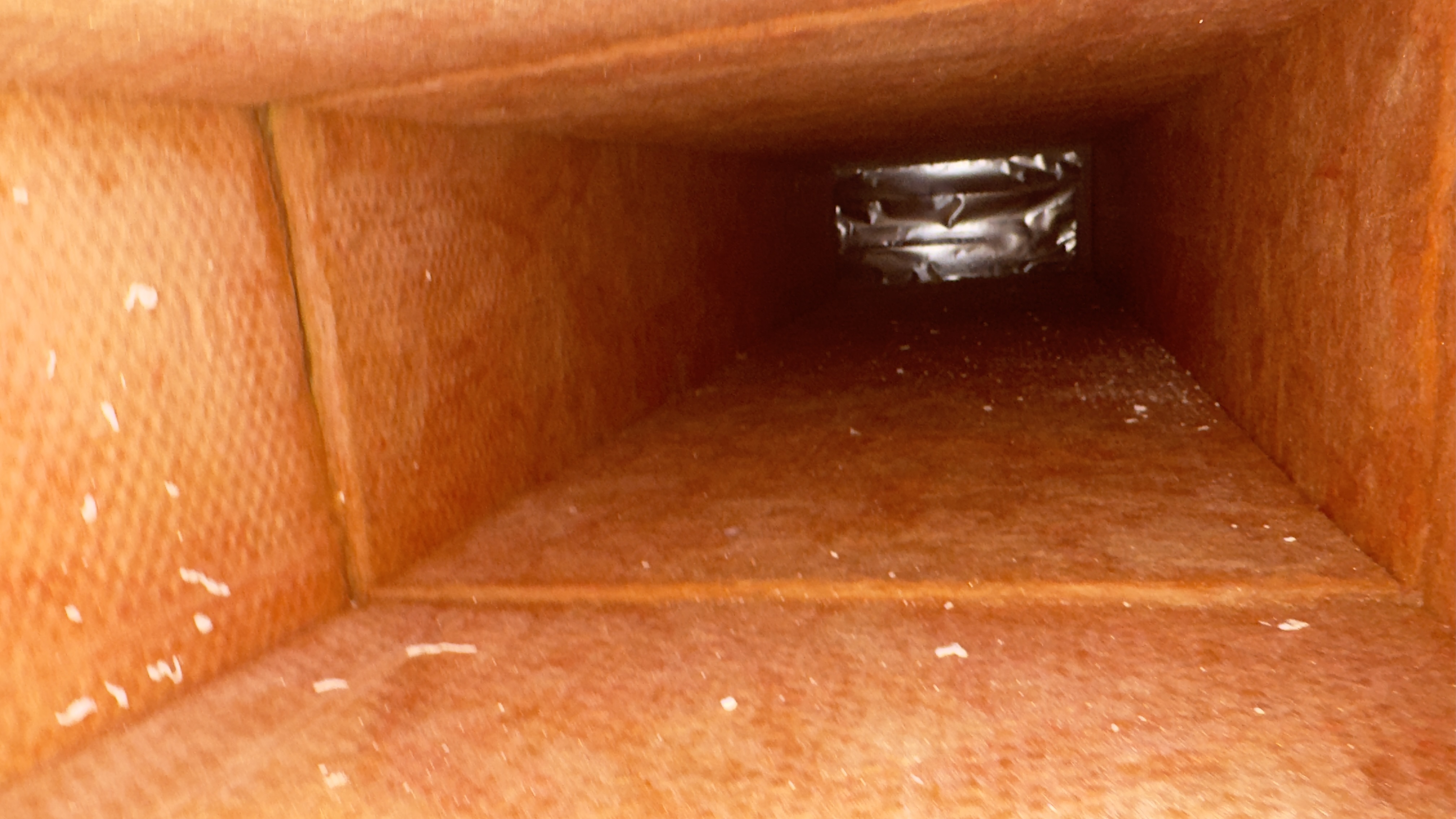 Freshly cleaned return grille, Golden Gate, FL